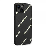 Karl Lagerfeld iPhone 14 Deksel Logomania Svart
