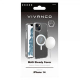 Vivanco iPhone 14 Deksel Mag Steady Transparent