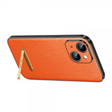 Sulada iPhone 14 Deksel med Stativ Oransje
