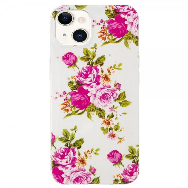 iPhone 14 Deksel Motiv Rosa Rosor
