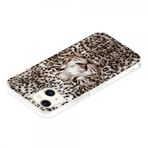 iPhone 14 Deksel Motiv Hvit Tiger