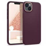 Caseology iPhone 14 Deksel Skjermbeskytter Nano Pop 360 Burgundy Bean