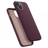 Caseology iPhone 14 Deksel Skjermbeskytter Nano Pop 360 Burgundy Bean
