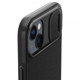 Spigen iPhone 14 Deksel Optik Armor MagFit Svart