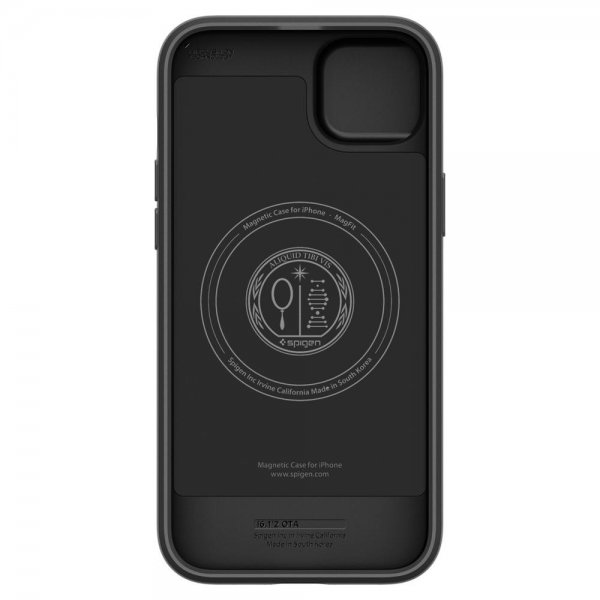 Spigen iPhone 14 Deksel Optik Armor MagFit Svart