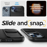 Spigen iPhone 14 Deksel Optik Armor MagFit Svart