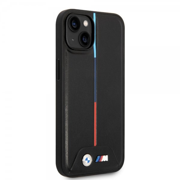 BMW iPhone 14 Deksel Tikattu Svart