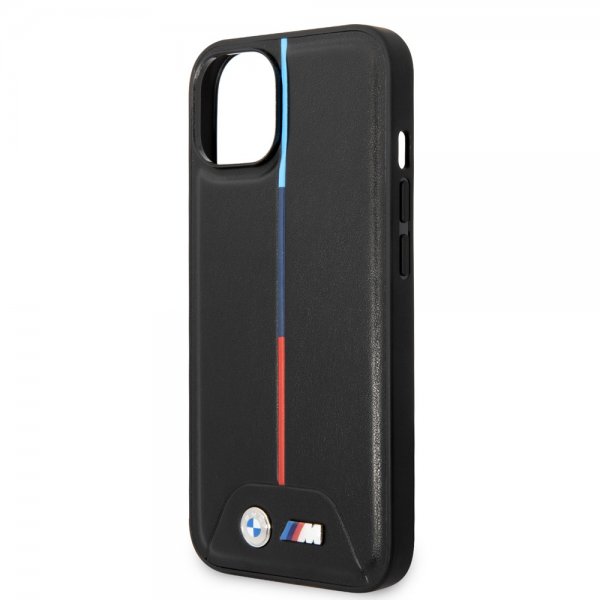 BMW iPhone 14 Deksel Tikattu Svart