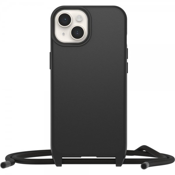 Otterbox iPhone 14 Deksel React Necklace MagSafe Svart