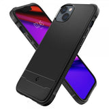 Spigen iPhone 14 Deksel Rugged Armor MagFit Matte Black