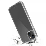 Vivanco iPhone 14 Deksel Safe & Steady Transparent