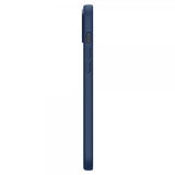 Spigen iPhone 14 Deksel Silicone Fit MagFit Navy Blue