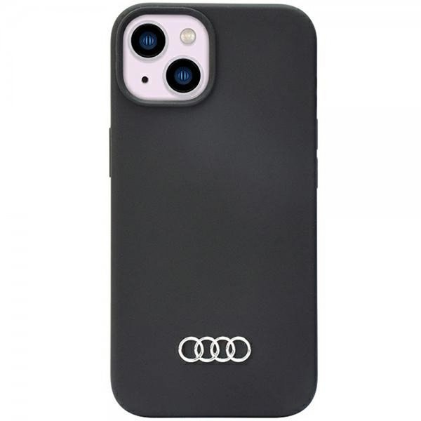 Audi iPhone 14 Deksel Silikoni Svart