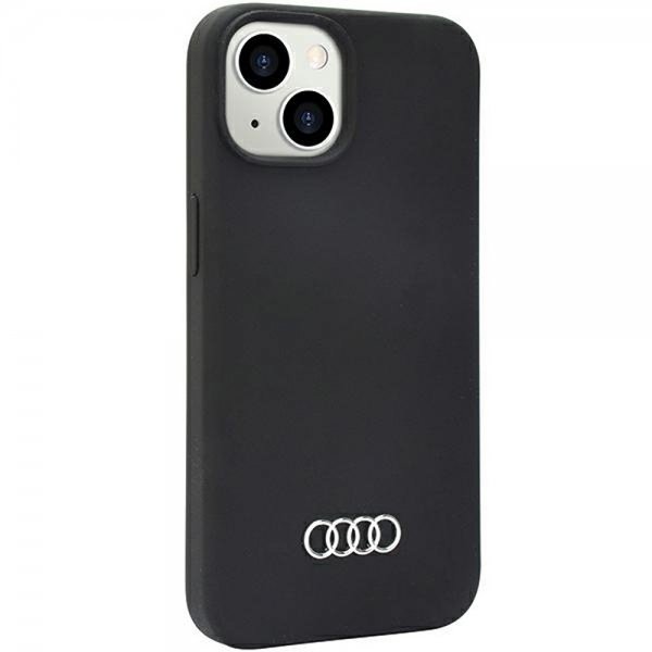 Audi iPhone 14 Deksel Silikoni Svart