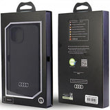 Audi iPhone 14 Deksel Silikoni Svart