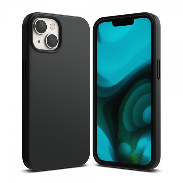 Ringke iPhone 14 Deksel Silikoni Svart