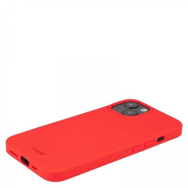 holdit iPhone 14 Deksel Silikon Chili Red