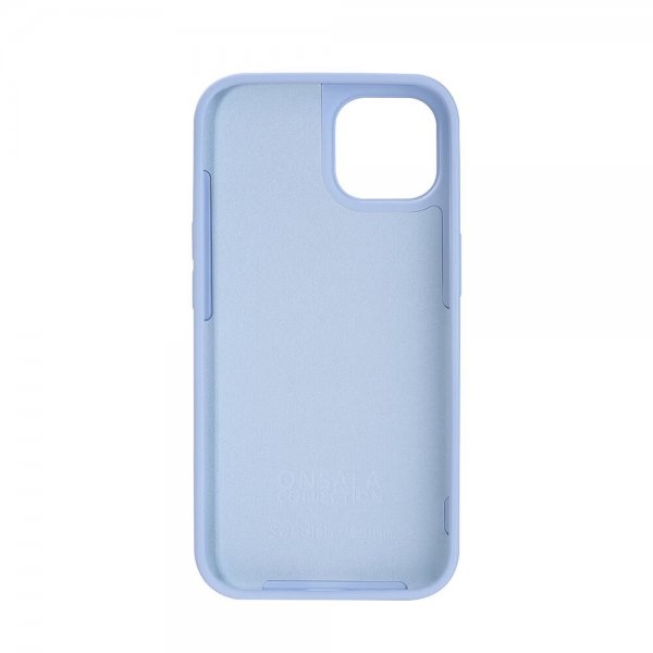 Onsala iPhone 13/iPhone 14 Deksel Silikon Light Blue