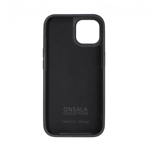 Onsala iPhone 13/iPhone 14 Deksel Silikon Svart