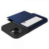 Spigen iPhone 14 Deksel Slim Armor CS Navy Blue