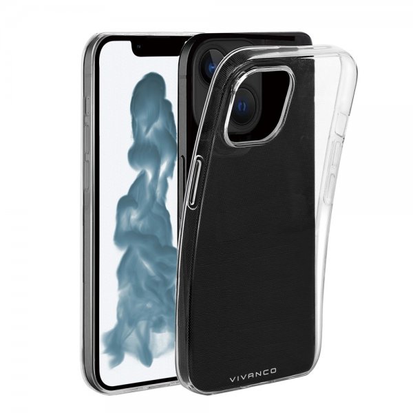 Vivanco iPhone 14 Deksel Slim TPU Transparent