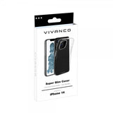 Vivanco iPhone 14 Deksel Slim TPU Transparent
