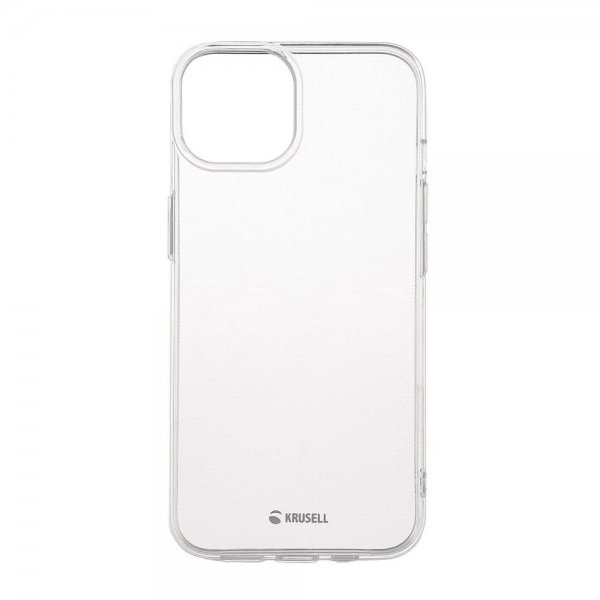 Krusell iPhone 14 Deksel SoftCover Transparent