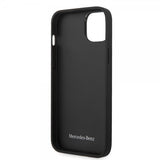 Mercedes Benz iPhone 14 Deksel Star Pattern Svart