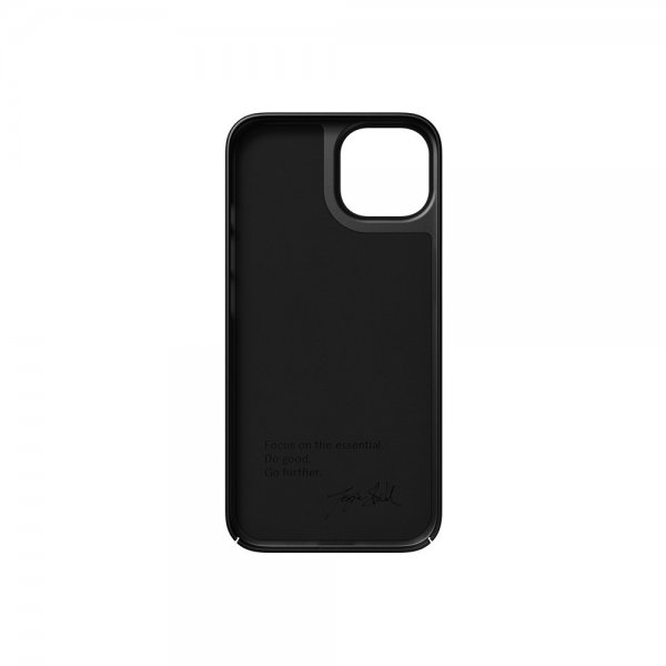 Nudient iPhone 14 Deksel Thin Case MagSafe Ink Black
