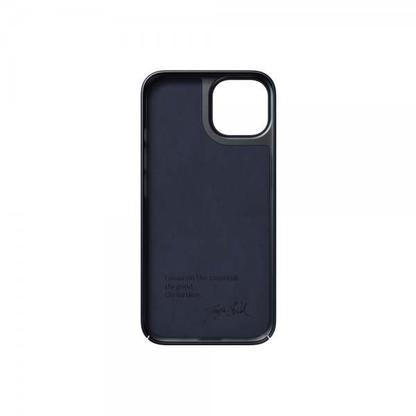 Nudient iPhone 14 Deksel Thin Case MagSafe Midwinter Blue