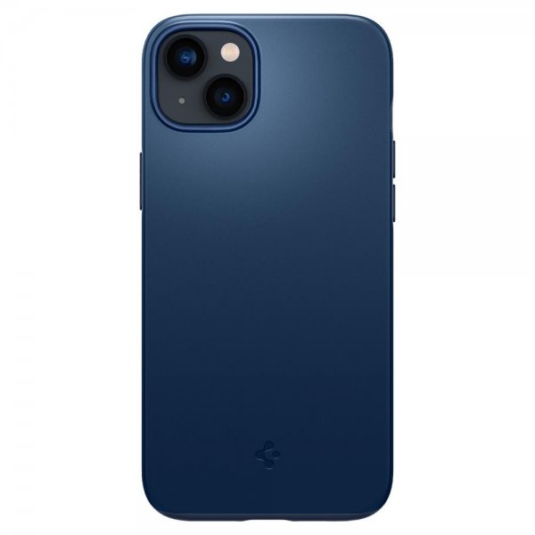 Spigen iPhone 14 Deksel Thin Fit Navy Blue