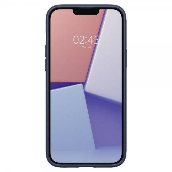 Spigen iPhone 14 Deksel Thin Fit Navy Blue