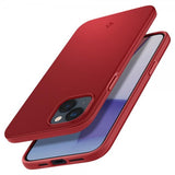 Spigen iPhone 14 Deksel Thin Fit Rød