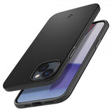 Spigen iPhone 14 Deksel Thin Fit Svart