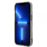 Guess iPhone 14 Deksel Toile de Jouy Grå