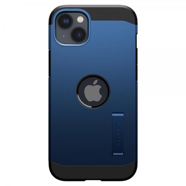 Spigen iPhone 14 Deksel Tough Armor MagFit Navy Blue