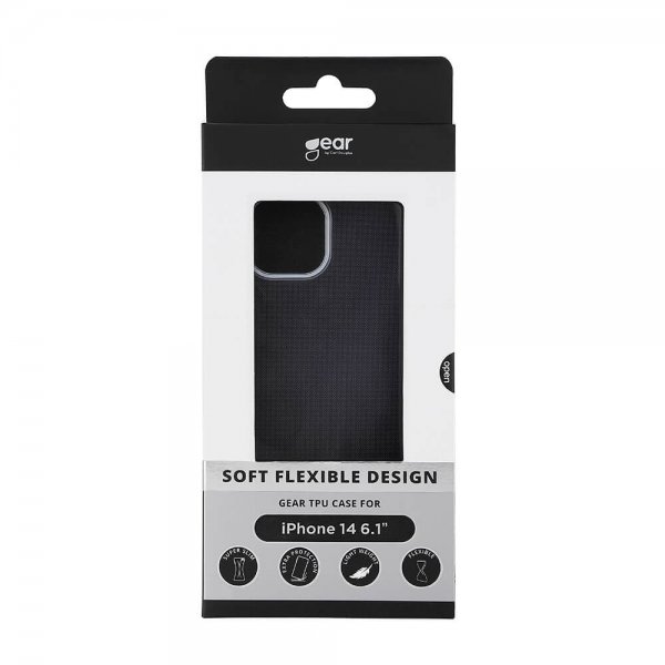 Gear iPhone 14 Deksel TPU Case Transparent