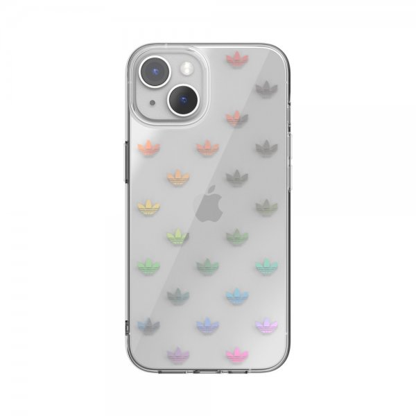 Adidas iPhone 14 Deksel Trefoil Clear Case Transparent
