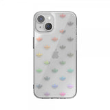 Adidas iPhone 14 Deksel Trefoil Clear Case Transparent