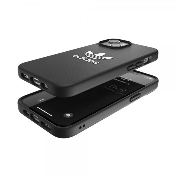 Adidas iPhone 14 Deksel Trefoil Snap Case Svart
