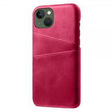 iPhone 14 Deksel To Kortlommer Magenta