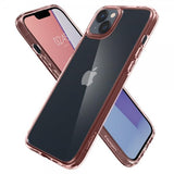 Spigen iPhone 14 Deksel Ultra Hybrid Rose Crystal