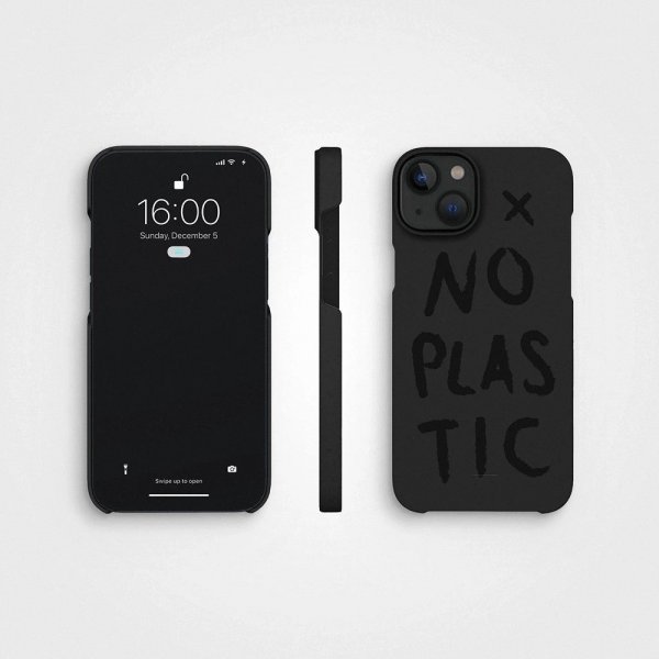 agood company iPhone 14 Deksel Plantebasert No Plastic Charcoal Black