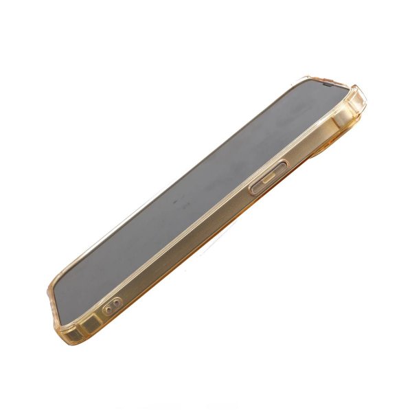 iPhone 14 Deksel Kortholder Støtsikker Gul
