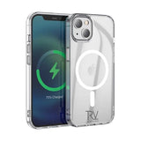 Rvelon iPhone 14 Deksel TPU MagSafe Transparent