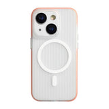 iPhone 13/iPhone 14 Deksel Korrugerte MagSafe Oransje