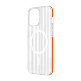 iPhone 13/iPhone 14 Deksel Korrugerte MagSafe Oransje