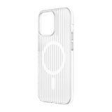 iPhone 13/iPhone 14 Deksel Korrugerte MagSafe Transparent