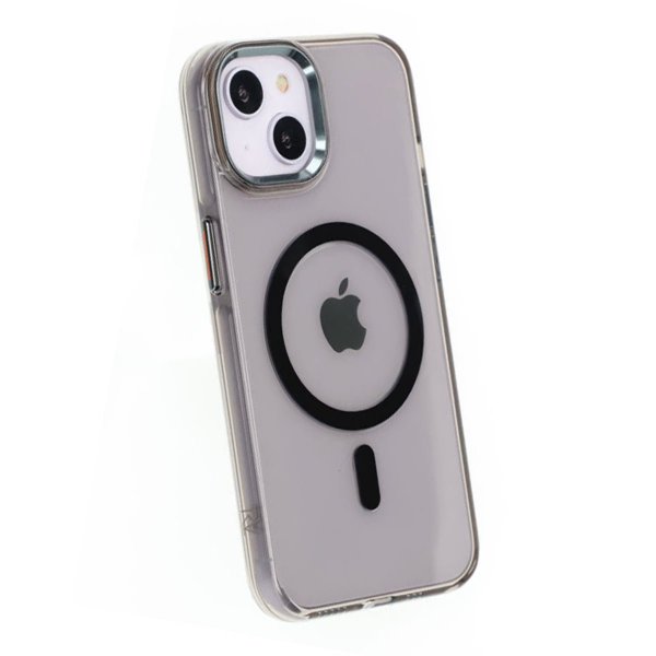 Rvelon iPhone 13/iPhone 14 Deksel TPU MagSafe Svart