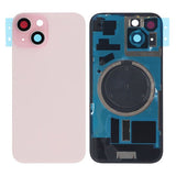 iPhone 15 baksideglass med Magsafe-magnet - rosa